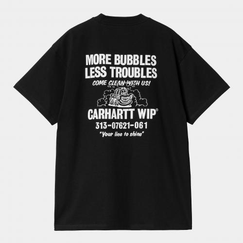 T-Shirt Carhartt WIP Less Troubles black