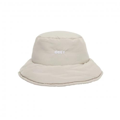 Hut Obey Insulated Bucket Hat silver grey