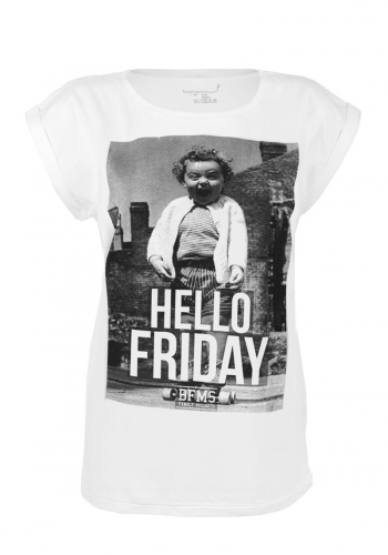 (w) T-Shirt Be Famous HeFriday - Gre: XS