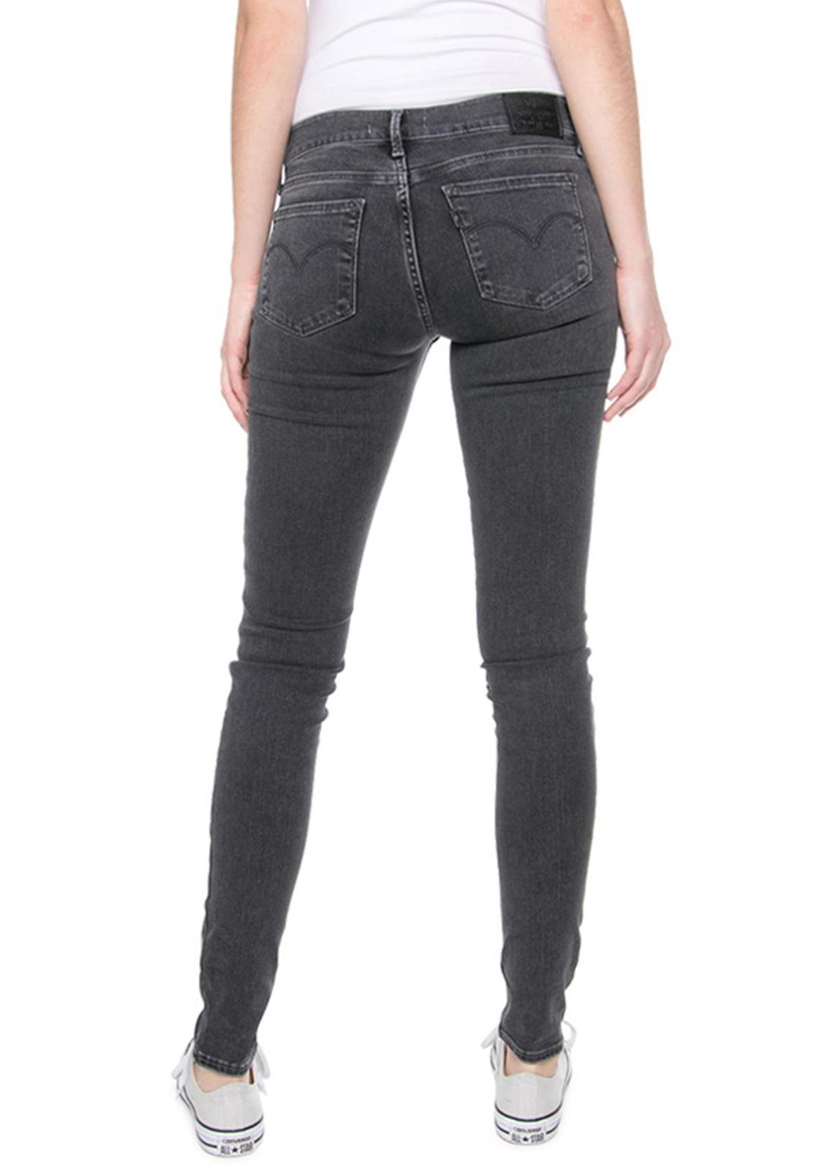 Levi's 710 super skinny grey on sale