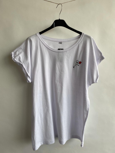(w) T-Shirt TX Stickman 2