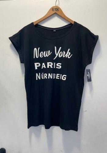 (w) T-Shirt TX City schwarz
