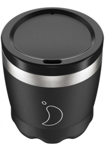Kaffeebecher Chilly`s Monochrome Black 230ml 