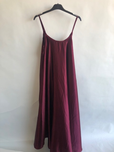 (w) Slip Dress Bordeaux