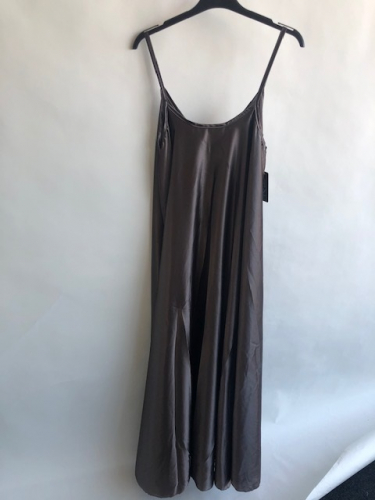 (w) Slip Dress Grau