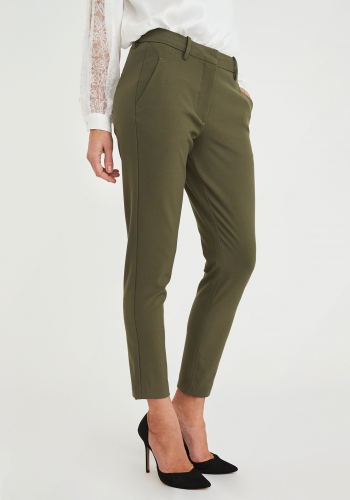 (w) Pant 5 Units Kylie Crop Lichen Green