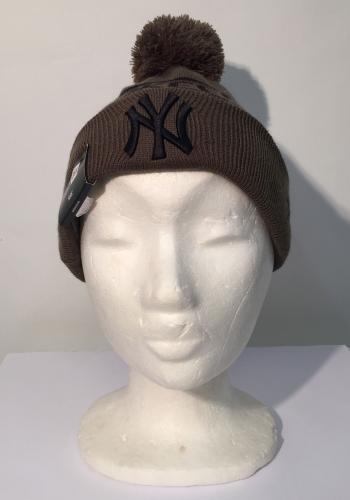 (y) Mtze New Era Bobble NY Yankees olive