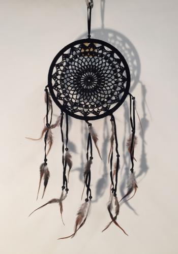 Dreamcatcher Medium 22cm schwarz