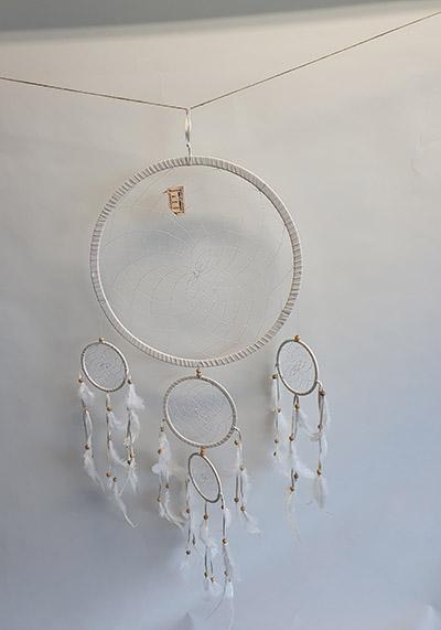 Dreamcatcher soft 5 Rings 42cm Dreamcatcher soft 5 Rings 42cm