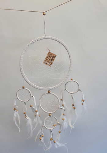 Dreamcatcher soft 5 Rings 22cm