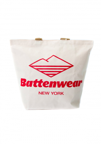 Tasche Battenwear Canvas Logo natural