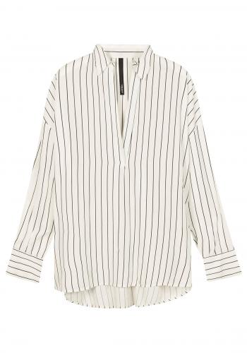 (w) Bluse 10DAYS Pinstripe white