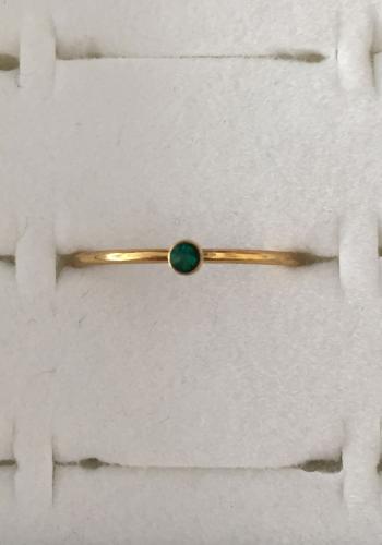 Ring Amelie grün/gold
