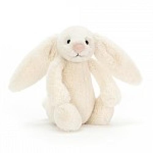 Jellycat Bashful Cream Bunny Small