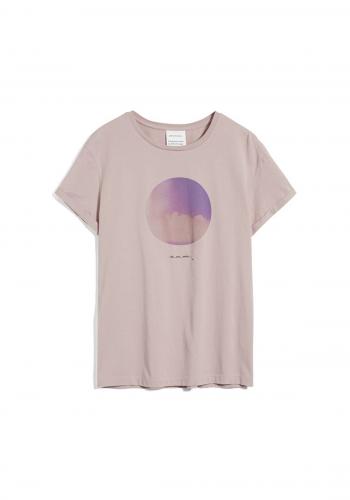 (w) T-Shirt Armedangels Naaling Light And Clouds kinoko