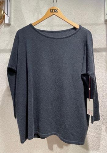 (w) Cashmere Pullover Gorge&Us Milano Blau