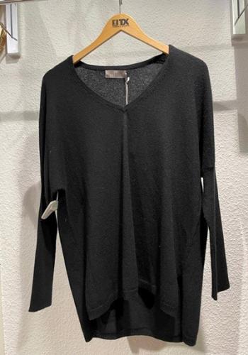 (w) Cashmere Pullover Brodie Schwarz