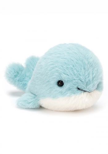 Jellycat Fluffy Whale blue