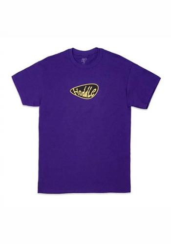 T-Shirt Hoddle Washing purple blue