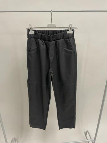 (w) Culotte Gabrielle graphite leather