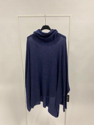 (w) Poncho Rolli Georgeus blau