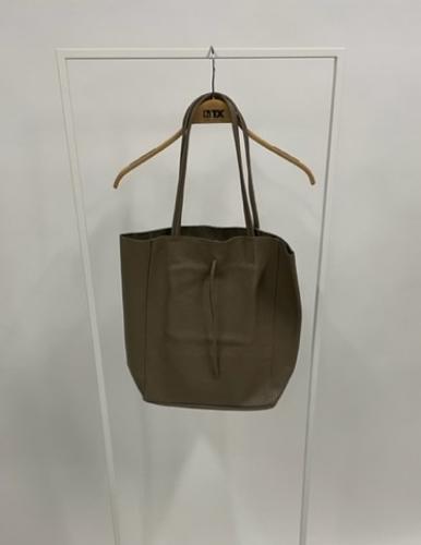 (w) Shopper Leder braun