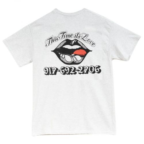 T-Shirt Call Me 917 Love Time grey