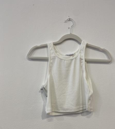 (w) Top Fleur weiss