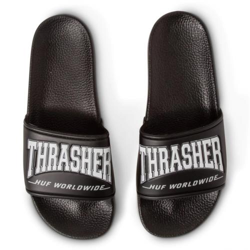 Sandale HUF x Thrasher black