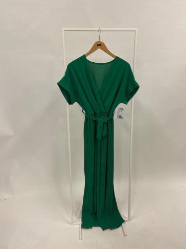 (w) Jumpsuit Plissee grn