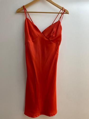 (w) Slipdress Aurora orange