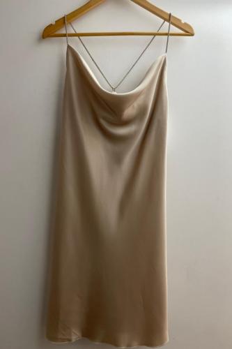 (w) Slipdress Maribel beige