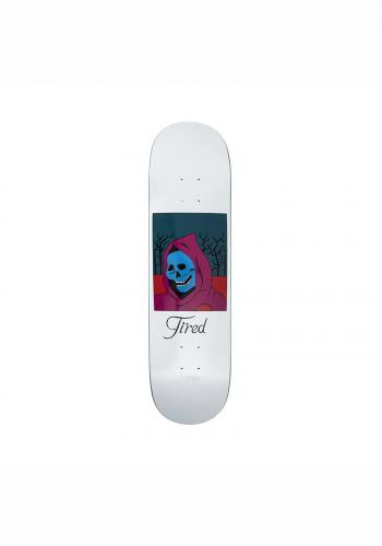 Deck Tired Skateboards Creepy Skull 8.0