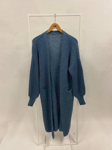 (w) Cardigan Sdi taubenblau