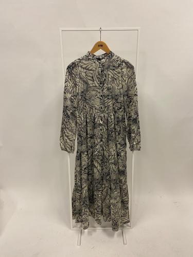 (w) Kleid 11711 schwarz-wei