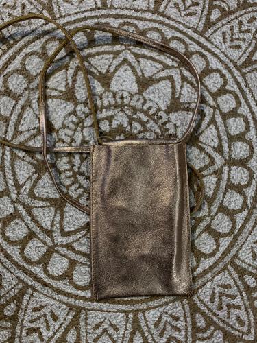 (w) Handytasche bronze