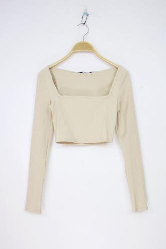 (w) Top Elodie Langarm 1127 beige