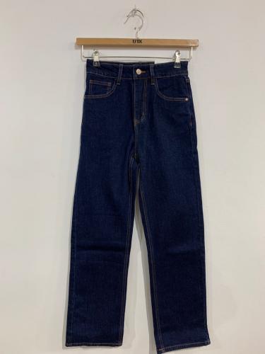 (w) Jeans High Waist Ankle Straight