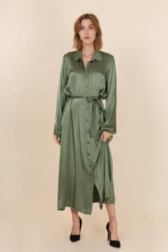 (w) Kleid 9845 khaki