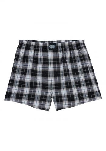 Boxershorts Lousy Livin black check
