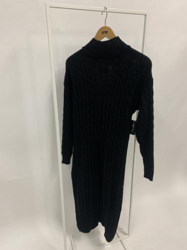 (w) Strickkleid 2273 schwarz