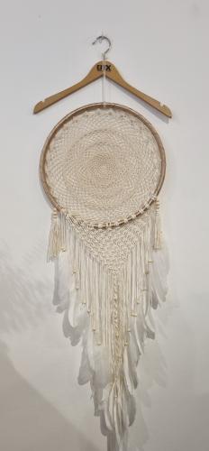 Dreamcatcher pearls beige 