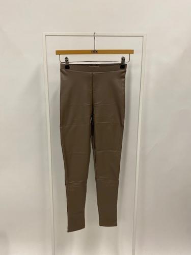 (w) Pu Leggins taupe