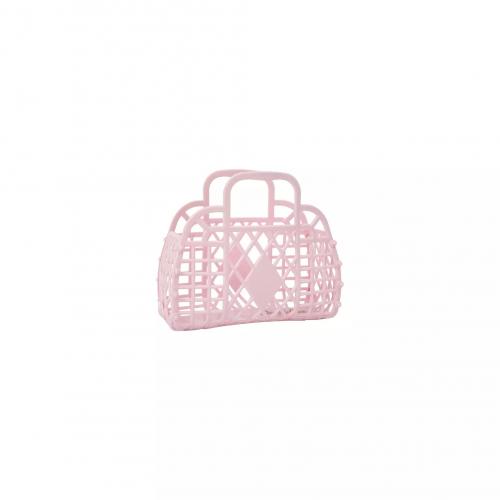  (w) Retro Basket MINI pink