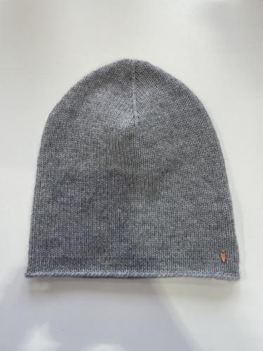 (w) Mtze Cashmere grau