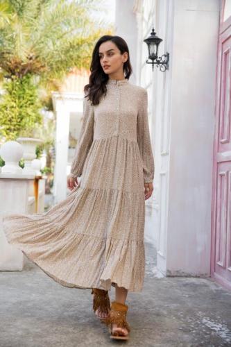 (w) Kleid 2191-1135 beige