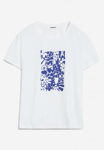 (w) T-Shirt Armedangels Nelaa Floral white