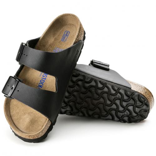 Sandale Birkenstock Arizona BS schwarz weichbettung