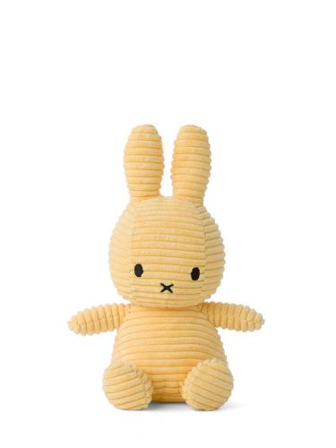 Miffy Sitting Corduroy buttercream 23cm