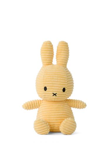 Miffy Sitting Terry corduroy buttercream
